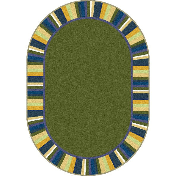 Joy Carpets Clean Green Bold Area Rug – Kids Classroom Rug Joy Carpets
