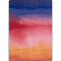 Joy Carpets Colorwash Sunrise Area Rug – Kids Colorful Classroom Rug Joy Carpets