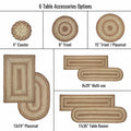 8x28 Cookie Dough Rect Set of 2 Homespice Rugs