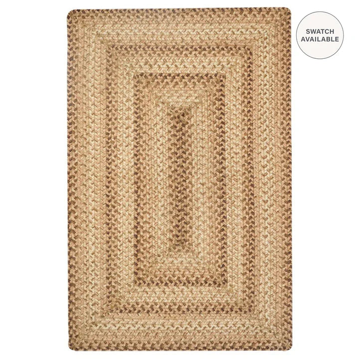 Cookie Dough Braided Jute Rug Homespice Rugs