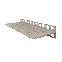 Schluter-SHELF-W Rectangular Wall Shelf - Wave - Cream Schluter