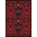 Deco Strobe Burgundy
