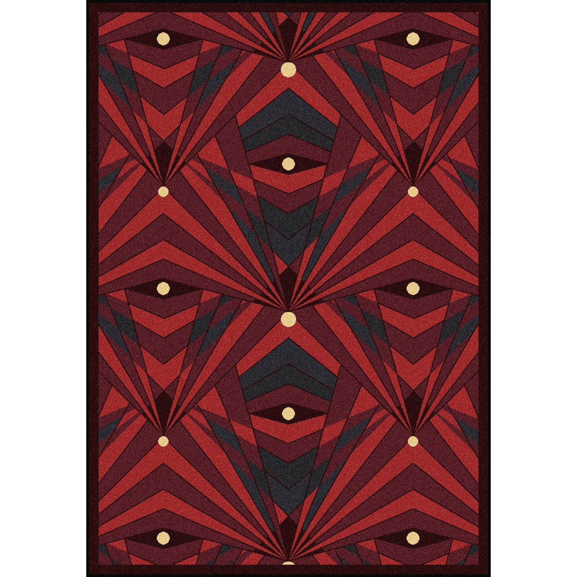 Deco Strobe Burgundy