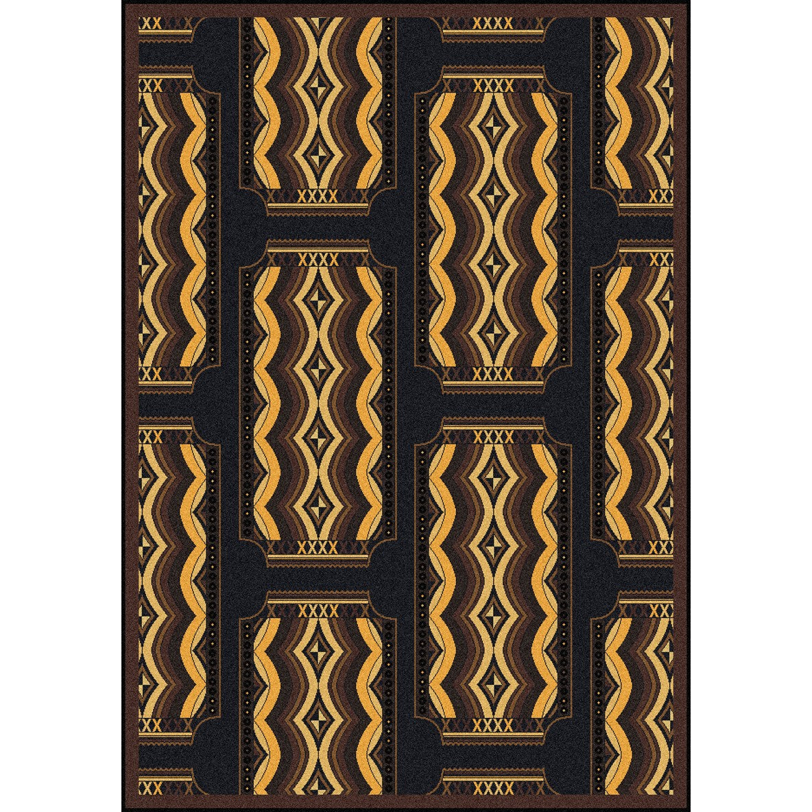 Deco Ticket Brown