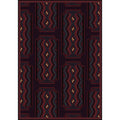 Deco Ticket Burgundy