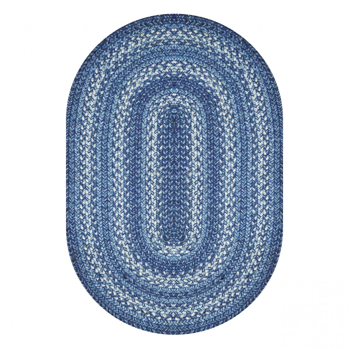 3x5  Denim Oval Homespice Rugs