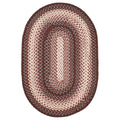 8x10  Driftwood Oval Homespice Rugs