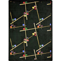 Joy Carpets Snookered Area Rug – Billiards & Game Room Rug Joy Carpets