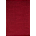 Endurance Burgundy Area Rug – Bleach-Cleanable, 100% Polyester Joy Carpets