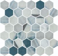 Vanguard Hex XL Tile Mosaic  11.25 x 11.25 Elysium