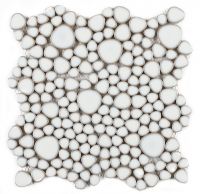 Growing Series Glass Pebble Mosaic Tile Elysium