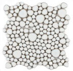 Growing Series Glass Pebble Mosaic Tile Elysium
