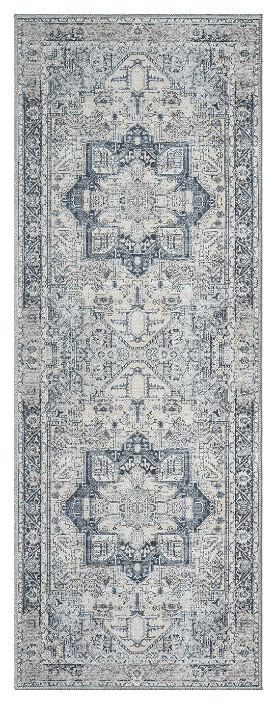 Mayberry Rugs Vintage Pompeii Ivory Area Rug – Distressed Traditional Rug Mayberry Rug