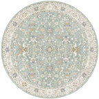 Mayberry Rugs Windsor Manchester Blue Area Rug – Traditional Home Decor Rug Mayberry Rug
