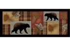 Mayberry Rugs Cozy Cabin Highland Forest Multi Area Rug – Rustic Cabin Lodge Rug Mayberry Rug