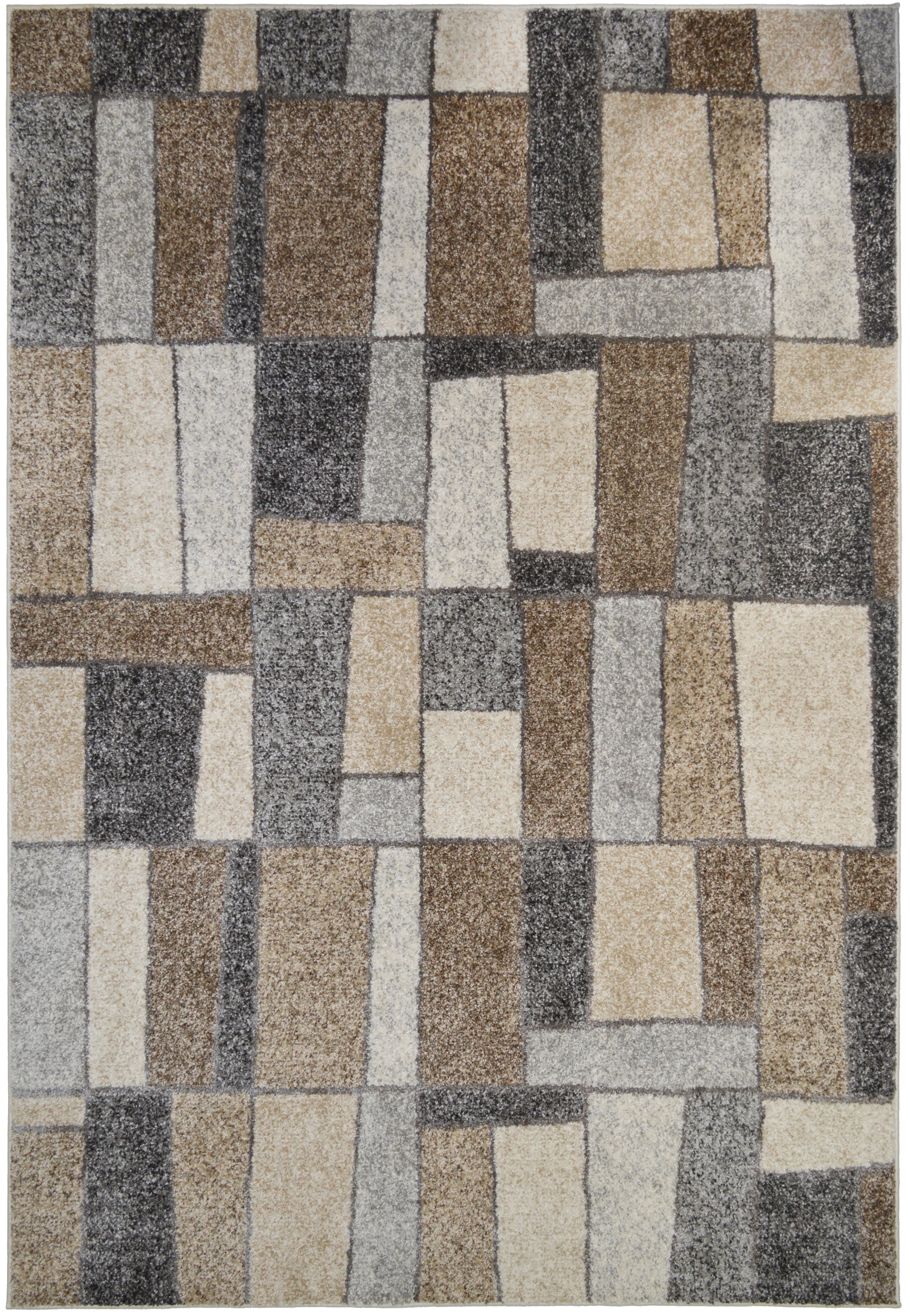 Mayberry Rugs Denver Gridlock Multi Area Rug – Modern Geometric Rug Mayberry Rug