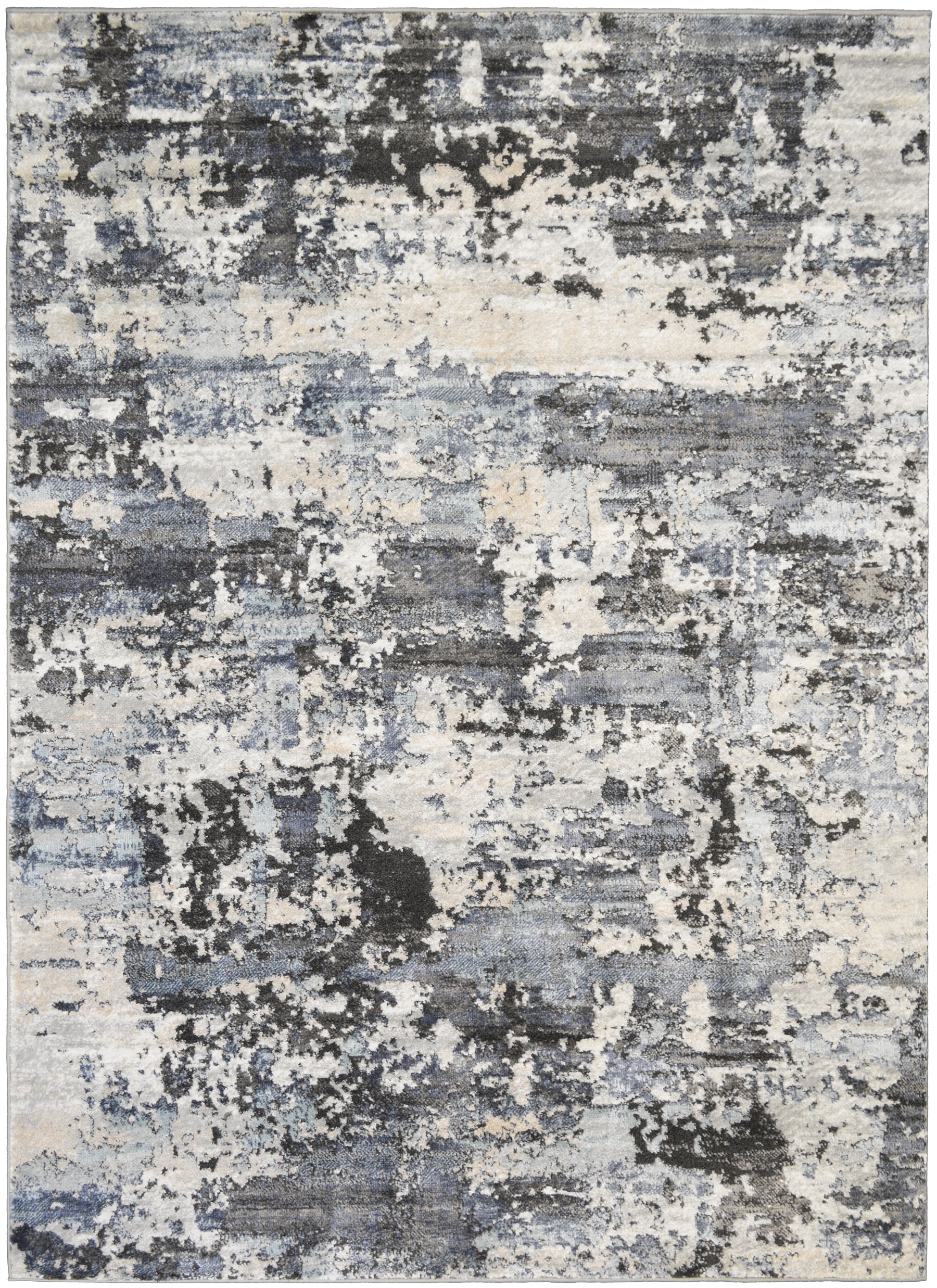 Mayberry Rugs Firenze Blissful Blue Area Rug – Traditional Ornate Rug Mayberry Rug