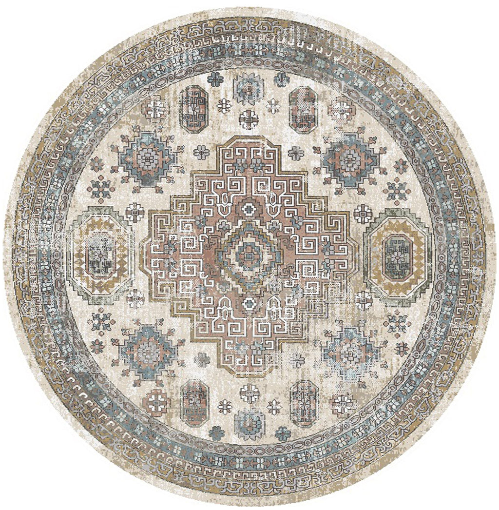 Mayberry Rugs Athens Tripoli Taupe Area Rug – Traditional Home Decor Rug Mayberry Rug
