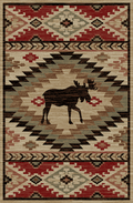 Mayberry Rugs Lodge King High Country Multi Area Rug – Mountain Lodge Rug Mayberry Rug