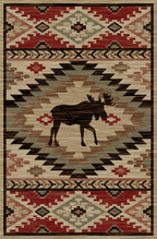 Mayberry Rugs Lodge King High Country Multi Area Rug – Mountain Lodge Rug Mayberry Rug