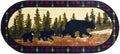 Mayberry Rugs Cozy Cabin Following Mama Brown Area Rug – Rustic Cabin Lodge Rug Mayberry Rug