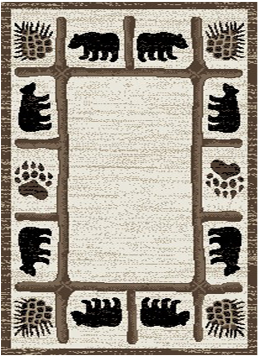 Mayberry Rugs Tacoma Roaring Fork Multi Area Rug – Rustic Lodge Rug Mayberry Rug