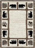Mayberry Rugs Tacoma Roaring Fork Multi Area Rug – Rustic Lodge Rug Mayberry Rug