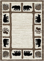 Mayberry Rugs Tacoma Roaring Fork Multi Area Rug – Rustic Lodge Rug Mayberry Rug