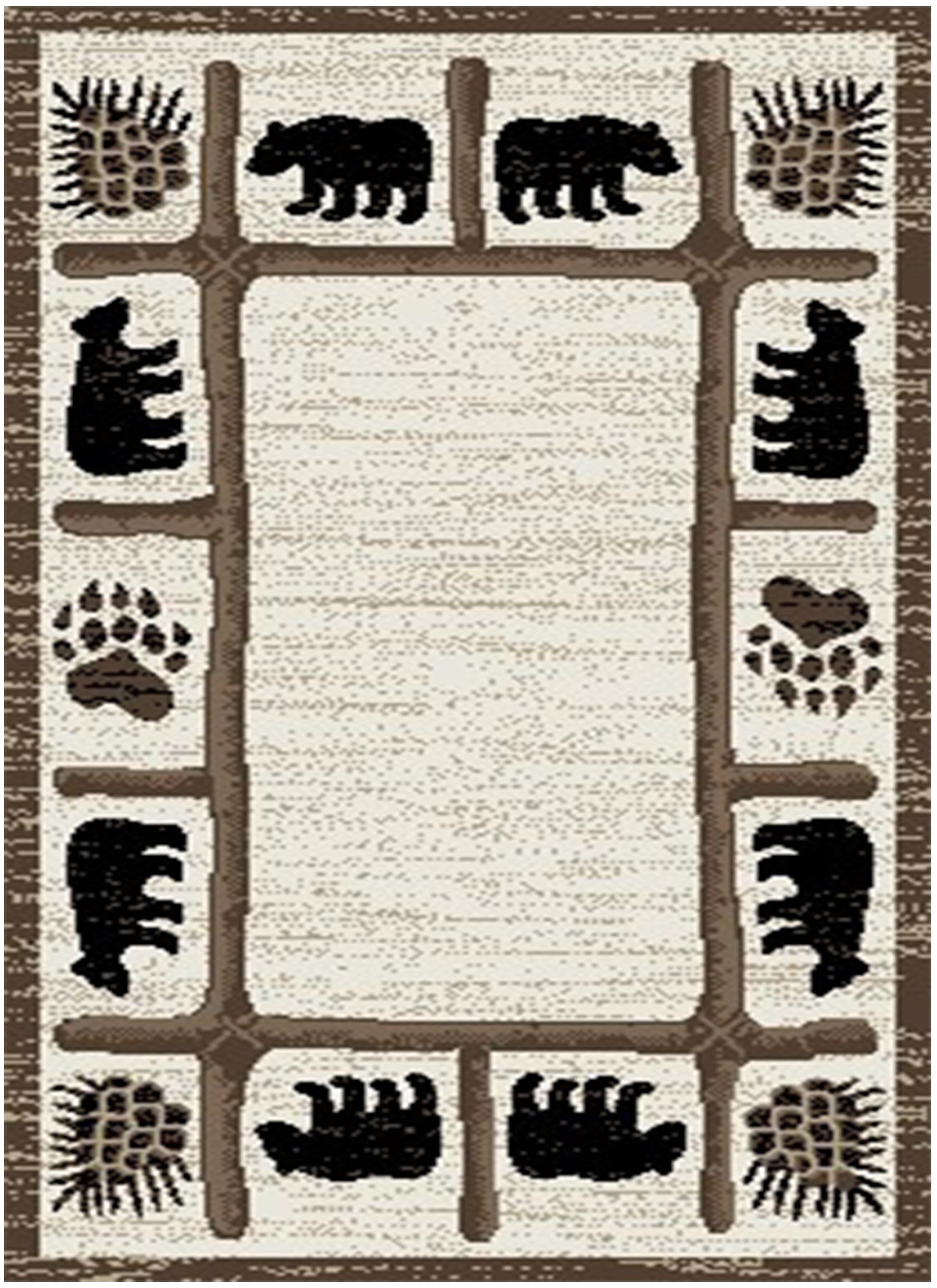 Mayberry Rugs Tacoma Roaring Fork Multi Area Rug – Rustic Lodge Rug Mayberry Rug
