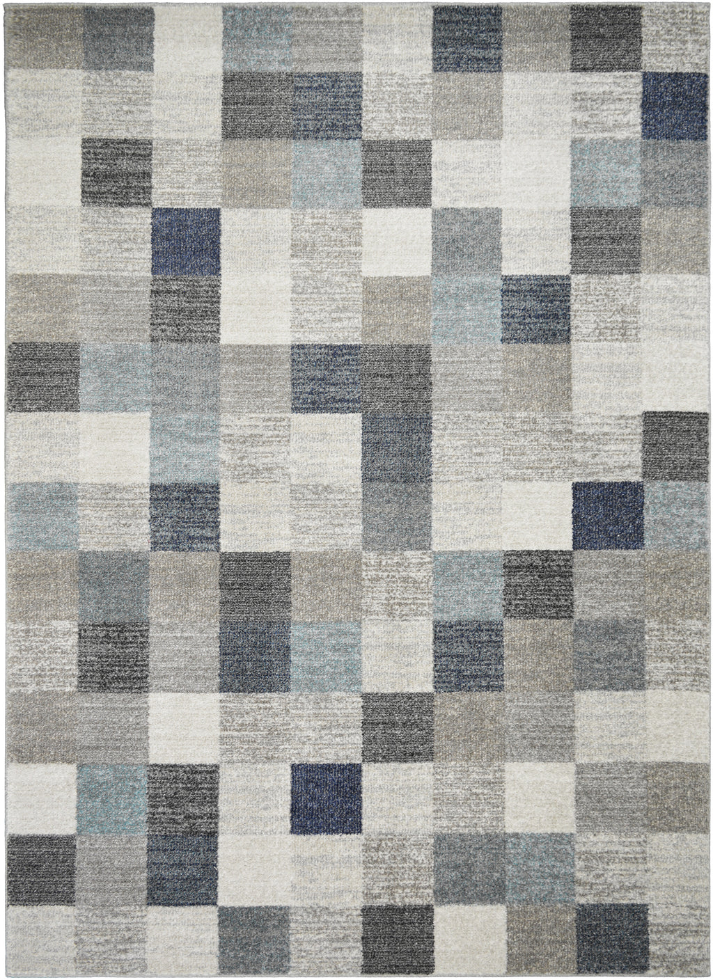 Mayberry Rugs Monaco Carlo Blue Area Rug – Traditional Home Decor Rug Mayberry Rug