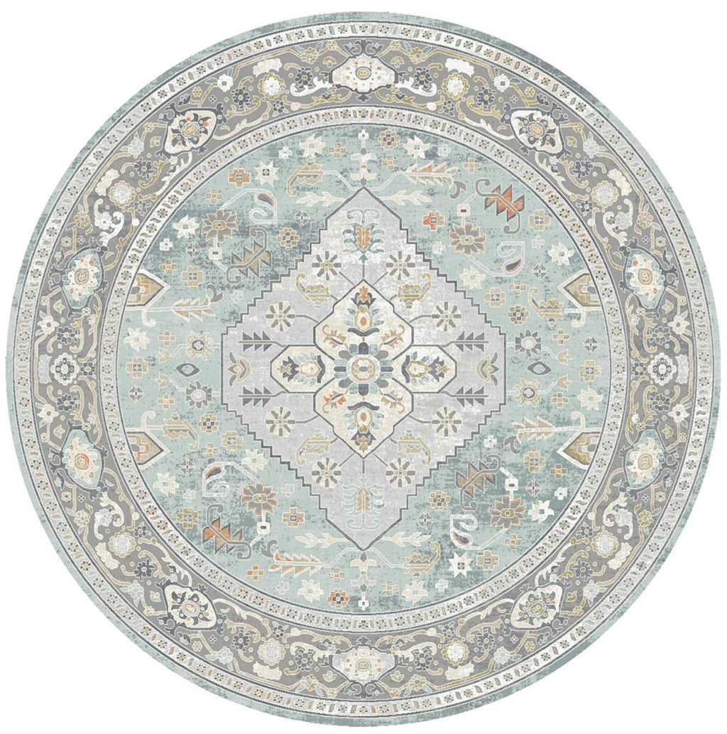 Mayberry Rugs Windsor Aria Gray Area Rug – Traditional Home Decor Rug Mayberry Rug