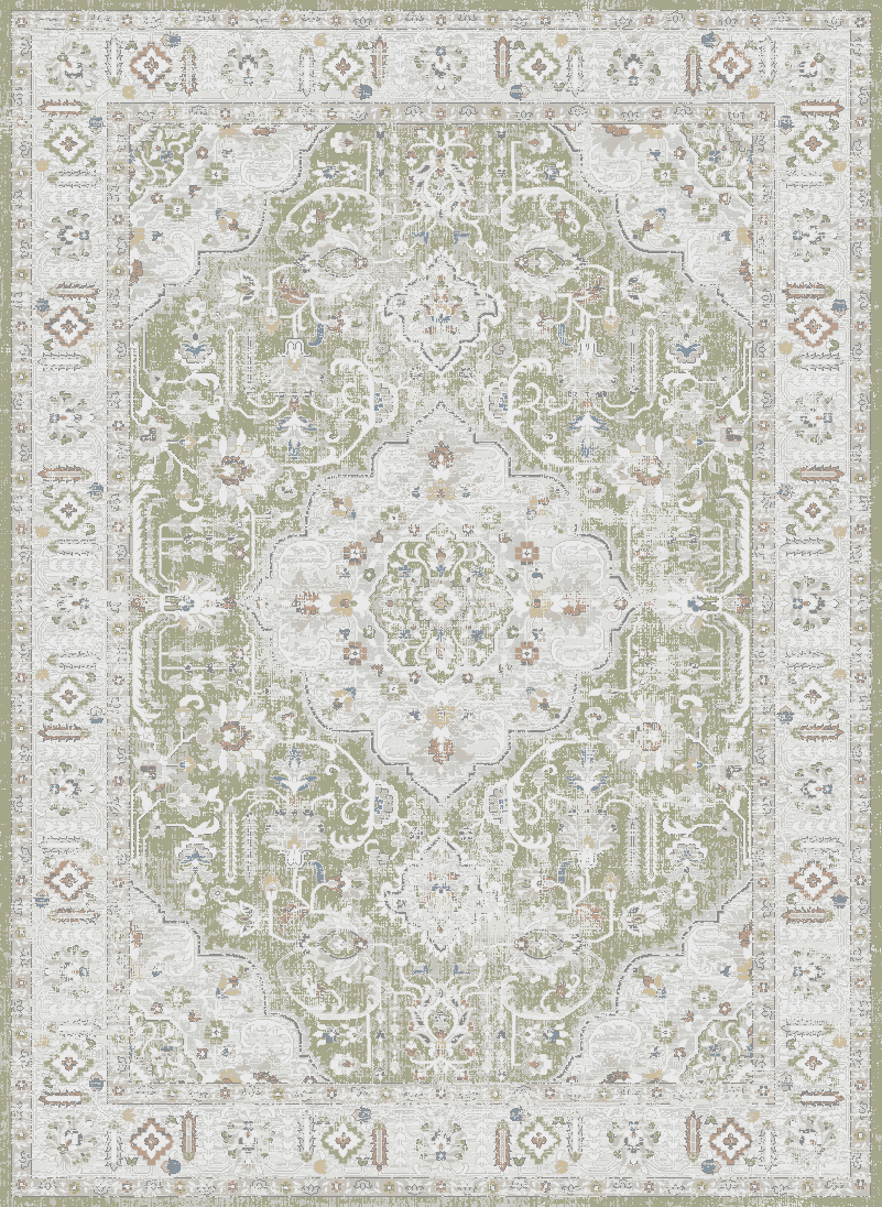 Mayberry Rugs Carlisle Canterbury Sage Area Rug – Traditional Home Decor Rug Mayberry Rug