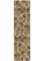 Mayberry Rugs American Destination Pine Grove Antique Area Rug – Rustic Lodge Rug Mayberry Rug