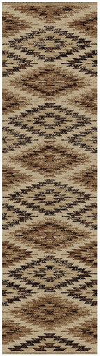 Mayberry Rugs Lodge King Las Cruces Brown Area Rug – Southwestern Lodge Rug Mayberry Rug