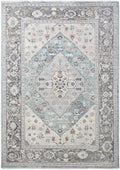 Mayberry Rugs Windsor Aria Gray Area Rug – Traditional Home Decor Rug Mayberry Rug