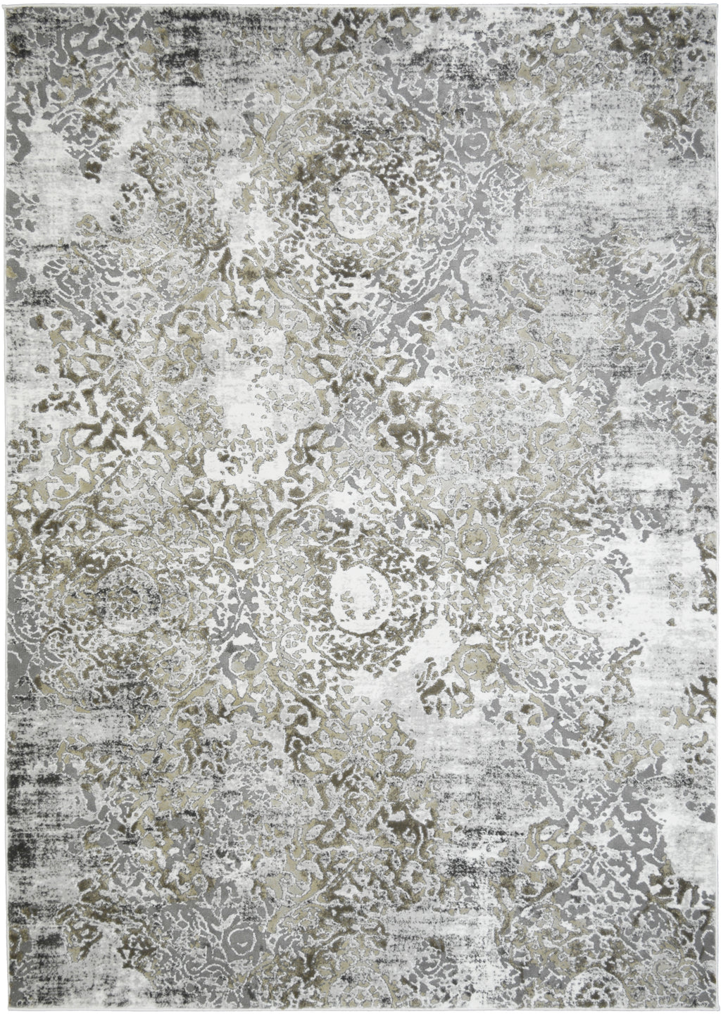 Mayberry Rugs Everest Ironsides Gold Area Rug – Modern Casual Rug Mayberry Rug