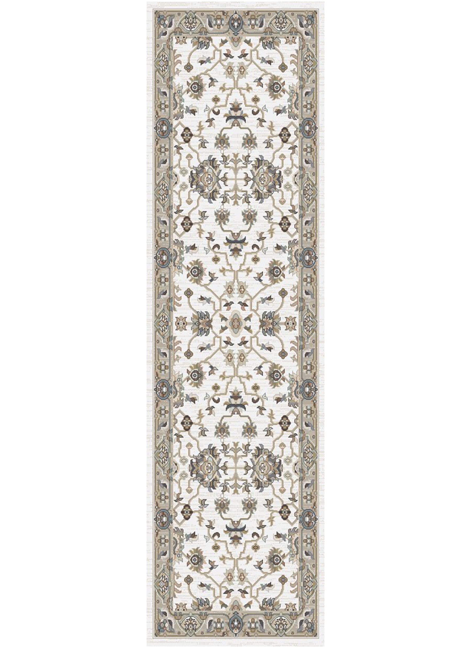 Mayberry Rugs Athens Thessalonica Ivory Area Rug – Traditional Home Decor Rug Mayberry Rug