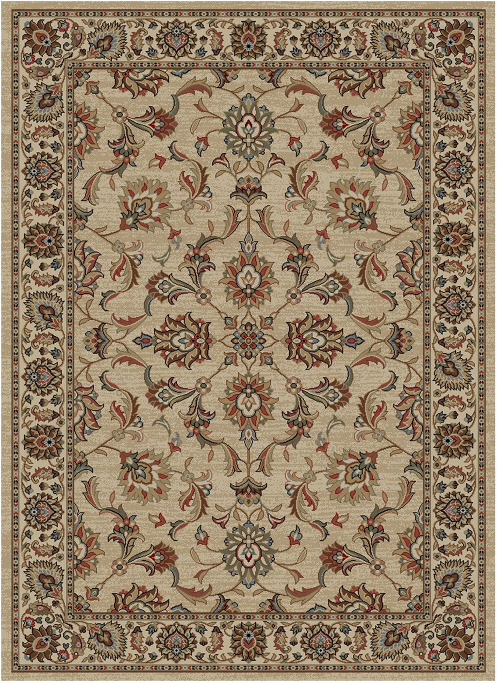Mayberry Rugs Home Town Ambassador Ivory Area Rug – Traditional Home Decor Rug Mayberry Rug