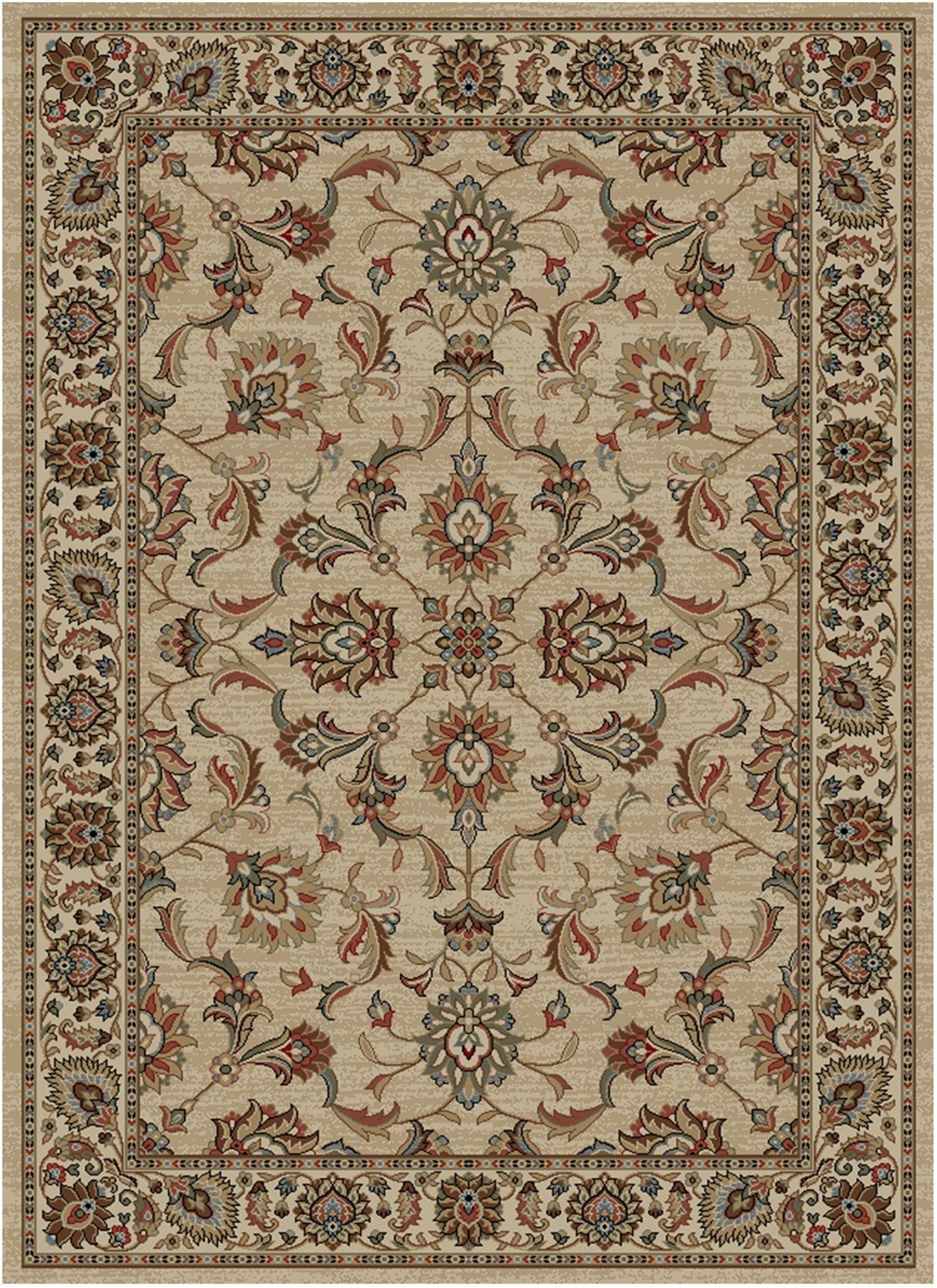 Mayberry Rugs Home Town Ambassador Ivory Area Rug – Traditional Home Decor Rug Mayberry Rug