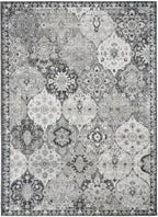 Mayberry Rugs Monaco Rosanna Gray Area Rug – Traditional Home Decor Rug Mayberry Rug