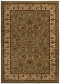Mayberry Rugs Home Town Classic Keshan Sage Area Rug – Traditional Persian Rug Mayberry Rug