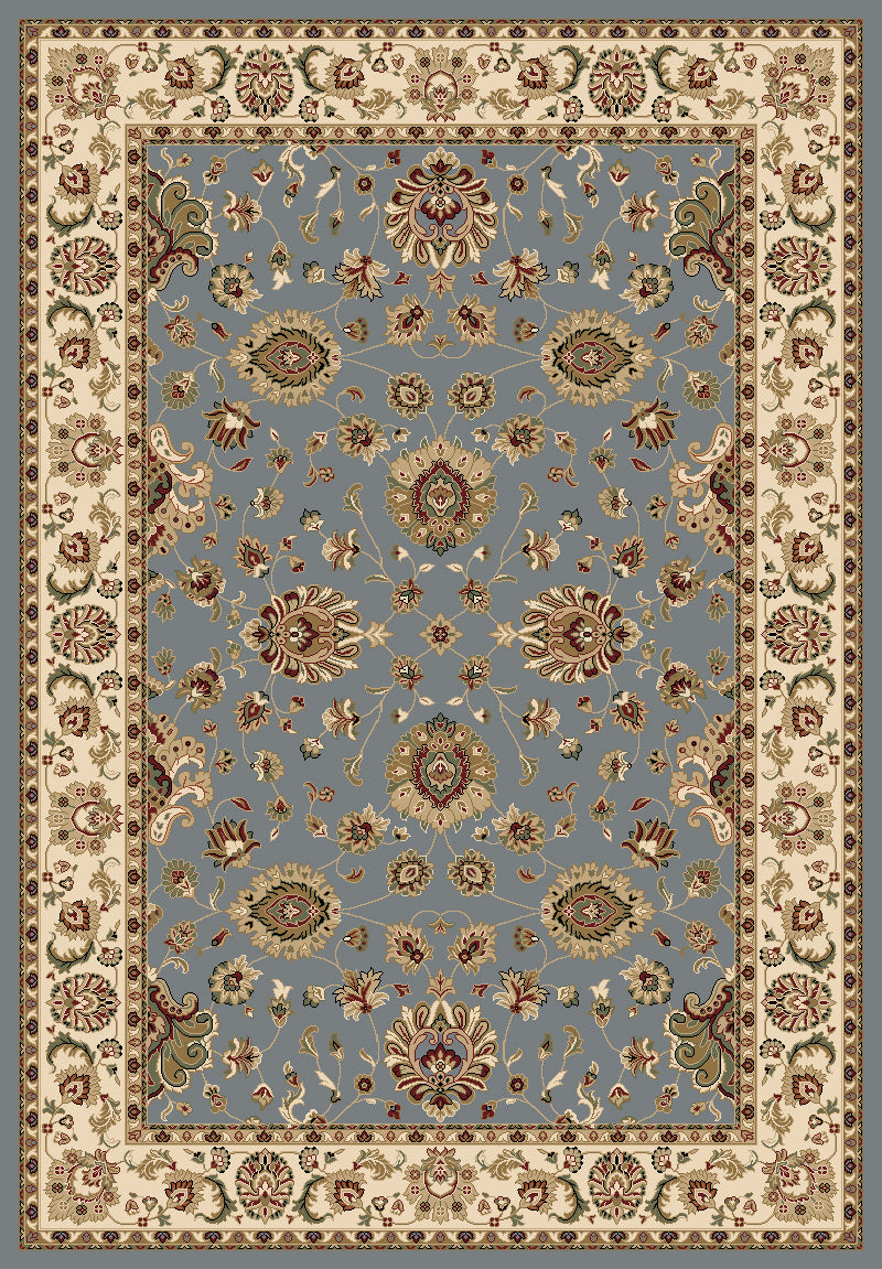 Mayberry Rugs Heritage II Royal Keshan Blue Area Rug – Traditional Persian Rug Mayberry Rug