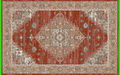 Mayberry Rugs Plymouth Beryl Red Area Rug – Traditional Home Decor Rug Mayberry Rug