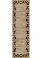 Mayberry Rugs Hearthside Antler Beige Area Rug – Rustic Cabin Lodge Rug Mayberry Rug