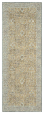 Mayberry Rugs Vintage Damascus Gold Area Rug – Distressed Traditional Rug Mayberry Rug