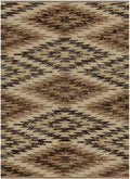 Mayberry Rugs Lodge King Las Cruces Brown Area Rug – Southwestern Lodge Rug Mayberry Rug