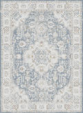 Mayberry Rugs Carlisle Canterbury Blue Area Rug – Traditional Home Decor Rug Mayberry Rug