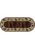 Mayberry Rugs American Destination Cumberland Brown – Rustic Lodge Area Rug Mayberry Rug