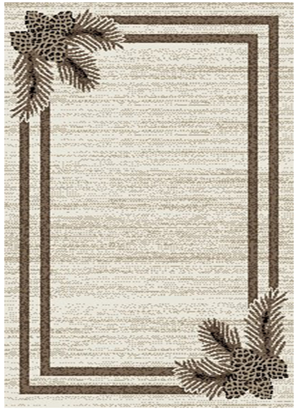 Mayberry Rugs Tacoma Bowes Branch Multi Area Rug – Rustic Lodge Rug Mayberry Rug