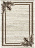 Mayberry Rugs Tacoma Bowes Branch Multi Area Rug – Rustic Lodge Rug Mayberry Rug